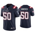 New England Patriots #50 Chase Winovich 2020 Navy Vapor Untouchable Limited Stitched Jersey