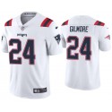 New England Patriots #24 Stephon Gilmore 2020 White Vapor Untouchable Limited Stitched Jersey