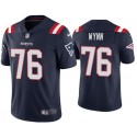 New England Patriots #76 Isaiah Wynn 2020 Navy Vapor Untouchable Limited Stitched Jersey