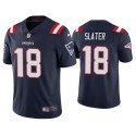 New England Patriots #18 Matthew Slater 2020 Navy Vapor Untouchable Limited Stitched Jersey