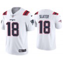 New England Patriots #18 Matthew Slater 2020 White Vapor Untouchable Limited Stitched Jersey