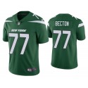 New York Jets #77 Mekhi Becton Green Vapor Untouchable Limited Stitched Jersey