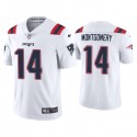 New England Patriots #14 Ty Montgomery White Vapor Untouchable Limited Stitched Jersey