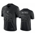 New Orleans Saints #32 Tyrann Mathieu Black Reflective Limited Stitched Football Jersey