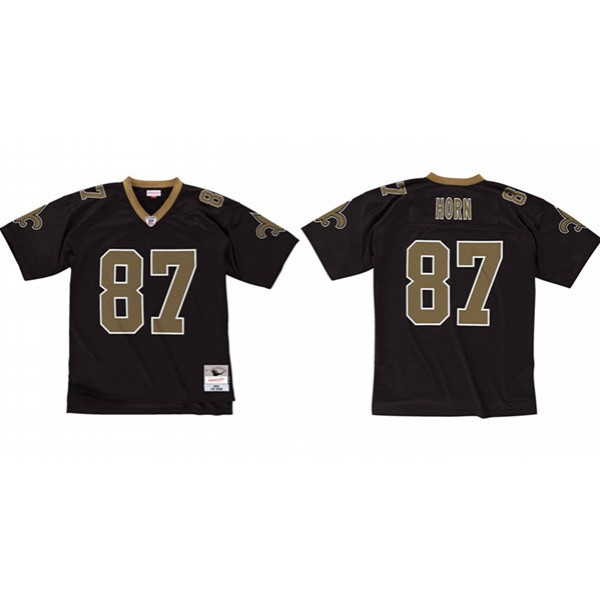 New Orleans Saints #87 Joe Horn Black 2005 Stitched Football Jersey