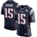 New England Patriots Chris Hogan Navy Super Bowl LII Bound Game Jersey