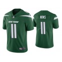 New York Jets #11 Denzel Mims Green Vapor Untouchable Limited Stitched Jersey