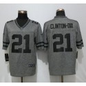 Packers #21 Ha Ha Clinton-Dix Gray Stitched Limited Gridiron Gray Nike Jersey