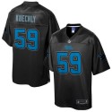 Panthers #59 Luke Kuechly Black Pro Line Black Reverse Fashion Game Nike Jersey