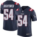 Patriots #54 Dont'a Hightower Navy Blue Stitched Limited Rush Nike Jersey