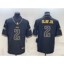 Philadelphia Eagles #2 Darius Slay JR Black Gold Vapor Untouchable Limited Stitched Jersey