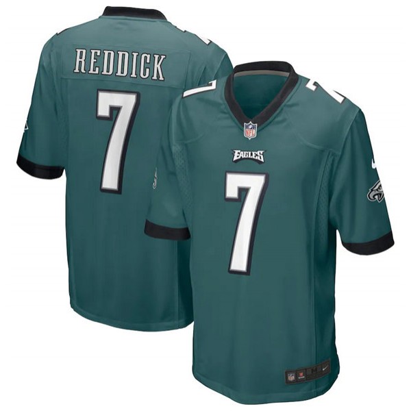 Philadelphia Eagles #7 Haason Reddick Green Stitched Game Jersey