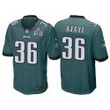 Philadelphia Eagles #36 Jay Ajayi Green Super Bowl LII Game Event Stitched Jersey