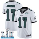 Philadelphia Eagles #17 Alshon Jeffery White Super Bowl LII Game Stitched Jersey