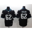 Philadelphia Eagles #62 Jason Kelce Black Vapor Untouchable Limited Stitched Jersey