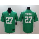 Philadelphia Eagles #27 Malcolm Jenkins Green Throwback Vapor Untouchable Limited Stitched Jersey