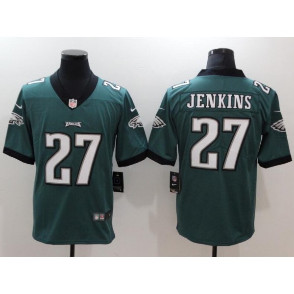Philadelphia Eagles #27 Malcolm Jenkins Green Vapor Untouchable Limited Stitched Jersey