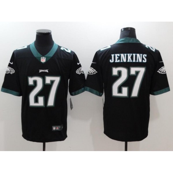 Philadelphia Eagles #27 Malcolm Jenkins Black Vapor Untouchable Limited Stitched Jersey
