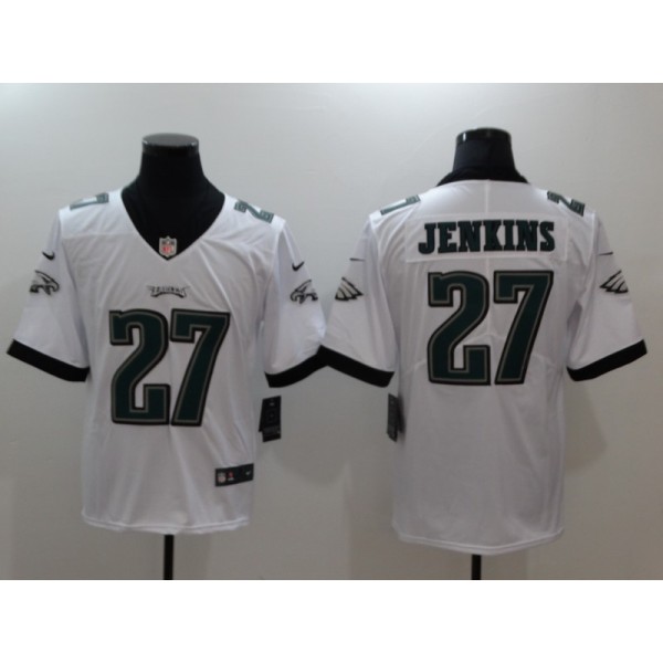 Philadelphia Eagles #27 Malcolm Jenkins White Vapor Untouchable Limited Stitched Jersey