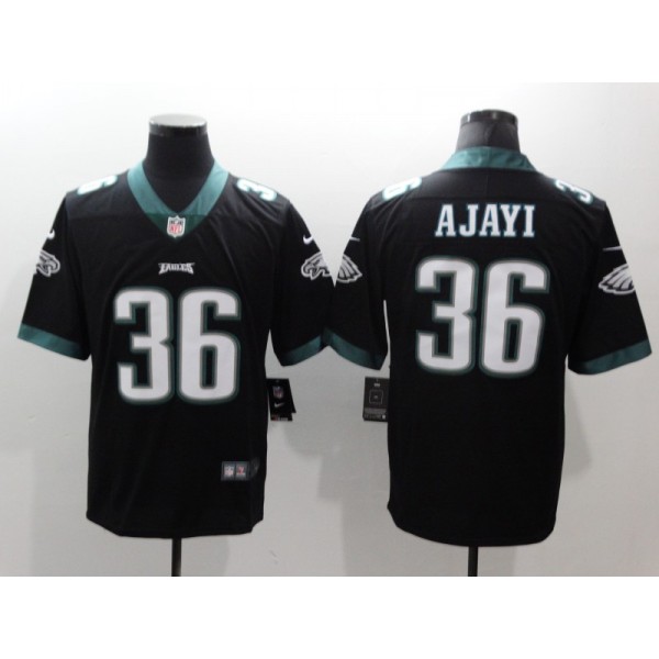 Philadelphia Eagles #36 Jay Ajayi Black Vapor Untouchable Limited Stitched Jersey