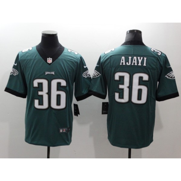 Philadelphia Eagles #36 Jay Ajayi Green Vapor Untouchable Limited Stitched Jersey