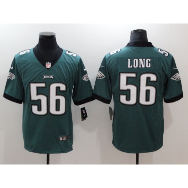 Philadelphia Eagles #56 Chris Long Green Vapor Untouchable Limited Stitched Jersey