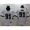 Philadelphia Eagles #91 Fletcher Cox White Vapor Untouchable Limited Stitched Jersey