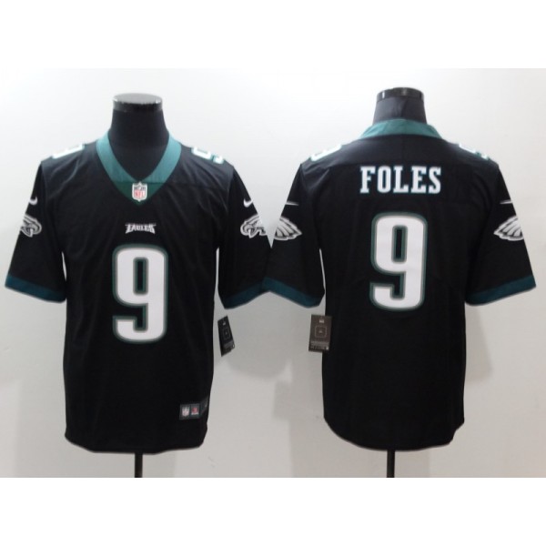 Philadelphia Eagles #9 Nick Foles Black Vapor Untouchable Limited Stitched Jersey