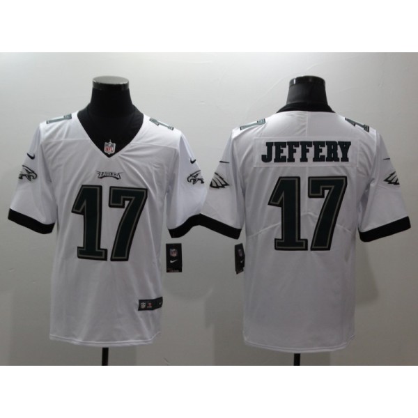 Philadelphia Eagles #17 Alshon Jeffery White Vapor Untouchable Limited Stitched Jersey