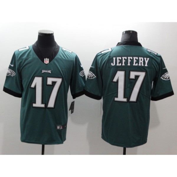 Philadelphia Eagles #17 Alshon Jeffery Green Vapor Untouchable Limited Stitched Jersey