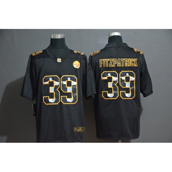 Pittsburgh Steelers #Minkah Fitzpatrick Black Jesus Faith Edition Limited Stitched Jersey