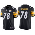 Pittsburgh Steelers #78 Alejandro Villanueva Black Vapor Untouchable Limited Stitched Jersey