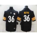 Pittsburgh Steelers #36 Jerome Bettis Black Stitched Jersey