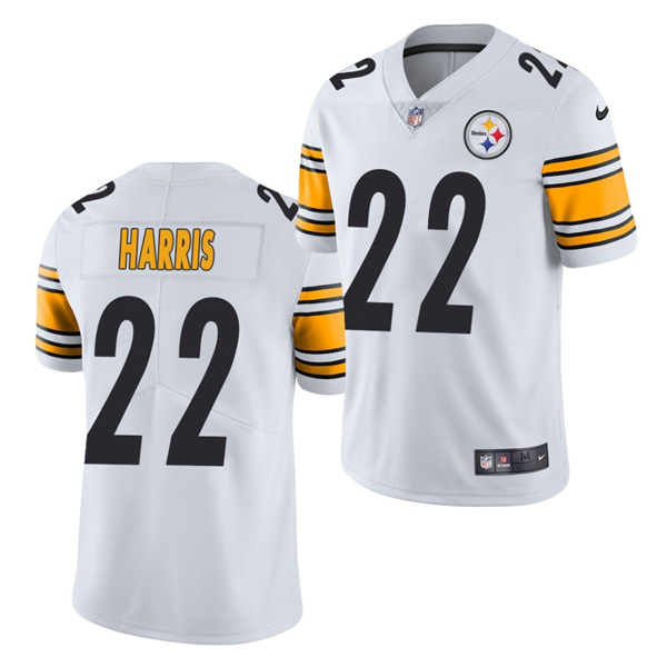 Pittsburgh Steelers #22 Najee Harris White 2021 Vapor Untouchable Limited Stitched Jersey