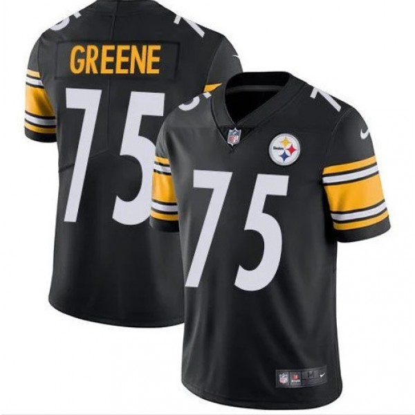 Pittsburgh Steelers #75 Joe Greene Black Vapor Untouchable Limited Stitched Jersey