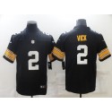 Pittsburgh Steelers #2 Michael Vick White Limited Stitched Jersey