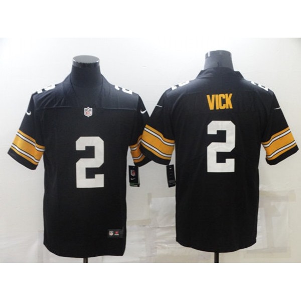 Pittsburgh Steelers #2 Michael Vick White Limited Stitched Jersey