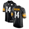 Pittsburgh Steelers #14 George Pickens Black Stitched Jersey