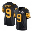 Pittsburgh Steelers #9 Chris Boswell Black Vapor Color Rush Stitched Jersey