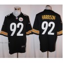 Pittsburgh Steelers #92 James Harrison Black Stitched Limited Nike Jersey