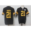 Pittsburgh Steelers #21 Joe Haden Black Limited Rush Stitched Nike Jersey
