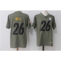 Pittsburgh Steelers #26 Le'Veon Bell Olive Salute To Service Limited Stitched Nike Jersey
