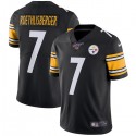 Pittsburgh Steelers 100th #7 Ben Roethlisberger Black Stitched Vapor Untouchable Limited Jersey