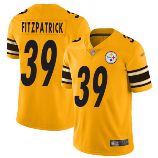 Pittsburgh Steelers #39 Minkah Fitzpatrick Gold Inverted Legend Jersey