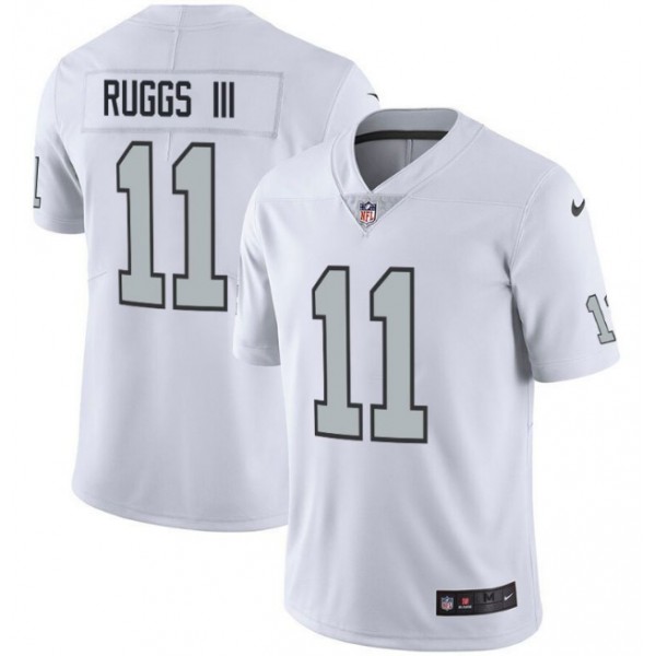 Raiders #11 Henry Ruggs III 2020 White Color Rush Limited Stitched Jersey