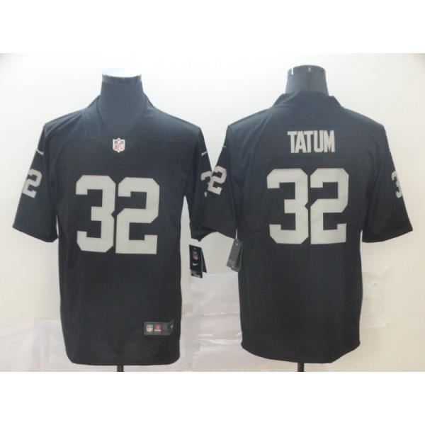 Raiders #32 Jack Tatum Black Vapor Untouchable Limited Stitched Jersey