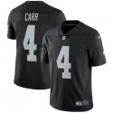 Raiders #4 Derek Carr Nike Black Vapor Untouchable Limited Stitched Jersey