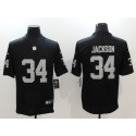 Raiders #34 Bo Jackson Black Vapor Untouchable Player Limited Jersey