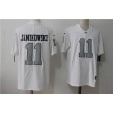 Raiders #11 Sebastian Janikowski White Stitched Vapor Untouchable Limited Nike Jersey