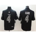 Raiders #4 Derek Carr Black 2018 Impact Limited Stitched Jersey